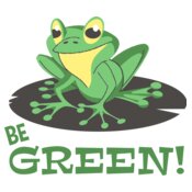 Be Green Frog